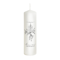 Weihnachtskerze personalisiert Weihnachtskerze personalisiert